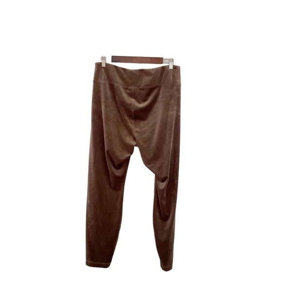 Pure Jill 2 Piece Plush Lounge Legging Top Set Size XL Brown - Picture 7 of 12